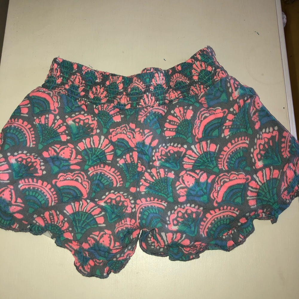 justice size 8 shorts stretchy at top flowy shorts